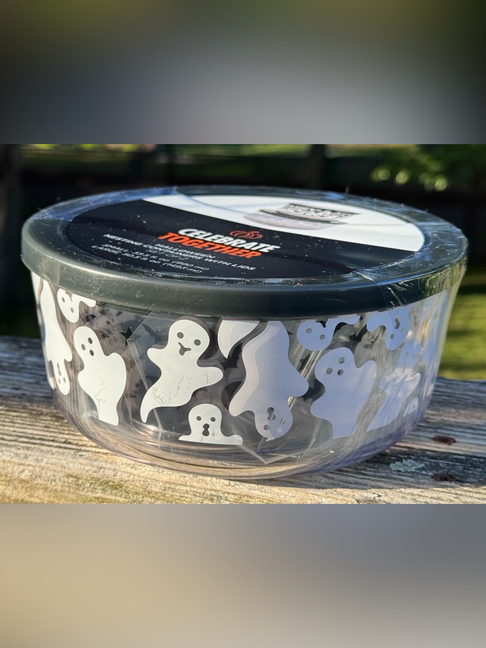 NWT New Kohl’s Celebrate Together Halloween Ghost & Bat Bowl Set